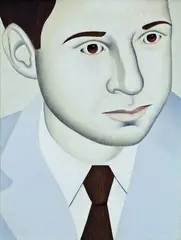 C. I. A Agent by Gavin Hurley, oil on canvas, sold Apr 2011