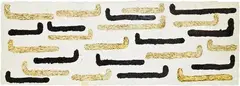 Untitled by Peter Robinson, oil and bitumen on paper, triptych (1994), sold Apr 2011