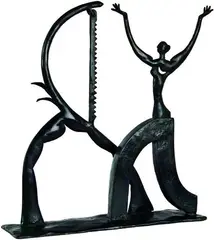 Green Tango by Paul Dibble, cast bronze, edition of 3 (1998), offered Apr 2011