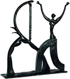 Paul Dibble, Green Tango, cast bronze, edition of 3 (1998)