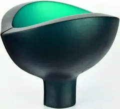 Splitting Pod by Ann Robinson, cast glass, offered Apr 2011