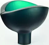 Splitting Pod by Ann Robinson, cast glass, offered Apr 2011