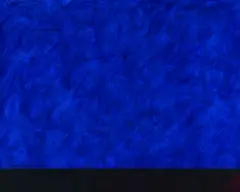 Four Elements in Blue by Milan Mrkusich, acrylic on paper, offered Apr 2011