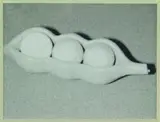 Peter Peryer, Edemame, digital print (2000)