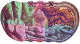 Peter Gibson Smith, Untitled, mixed media on aluminium, 5 panels