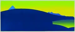 Untitled - Taranaki by Michael Smither, screenprint, 17/35, sold Mar 2011