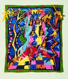 Debra Bustin, Jungle Fantasy, lithograph, 96/100