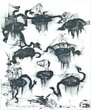 John Pule, Takaia, lithograph, 3/40