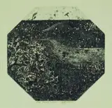 Gary Tricker, Turakina Township, etching, 32/50