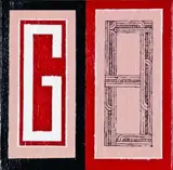 Darryn George, Text No.4, oil on canvas on board