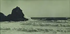 Henry Winkelmann, Coastal Scene, black and white photograph