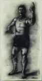 Peter Hackett, Peter Snell, mixed media on canvas watercolour and gouache on paper