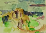 Toss Woollaston, Untitled - Landscape