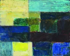 Helen Stewart, Raoul Island, oil on board