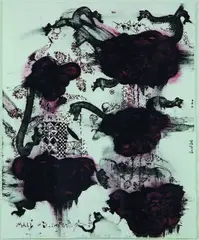 Omonuo by John Pule, lithograph, 20/30, sold Mar 2011
