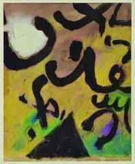 New Order by Pat Hanly, monoprint, sold Mar 2011