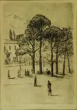 T. A. McCormack, Fitzherbert Terrace, etching