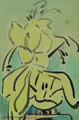 T. A. McCormack, Still Life, watercolour