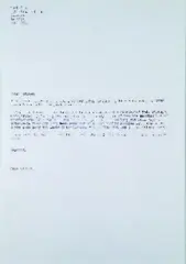 Fan Letter by Mark Siebert, plan print, 2007, offered Mar 2011