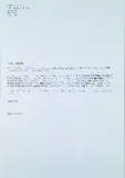 Mark Siebert, Fan Letter, plan print, 2007