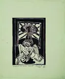 Philip Cliarmont, Hiroshima mon amour, linocut, 11/30