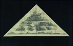 Dugald Page, Coromandel Harbour, graphite on paper