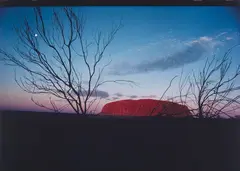 Uluru - Ayers Rock by Brian Brake, cibachrome print, sold Dec 2010