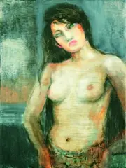 Karin by Séraphine Pick, oil on canvas, offered Nov 2010