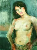 Karin by Séraphine Pick, oil on canvas, offered Nov 2010