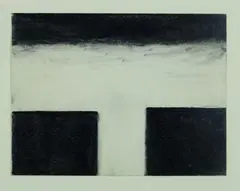 Colin McCahon, Necessary Protection, contÃ© crayon on paper
