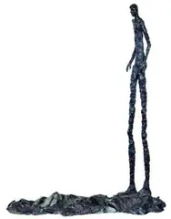 Lone Man Walking by Paul Dibble, cast bronze, sold Nov 2010