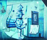 Jennifer Dolezel, 4 AM, Maybe Later, acrylic on canvas, 2007