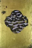 Max Gimblett, Darwin, screenprint with gold and silver foils, a/p (each unique)
