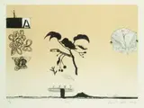 Shane Cotton, Hia, lithograph, 22/25