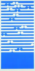 Gordon Walters, Amoka, screenprint, 1972