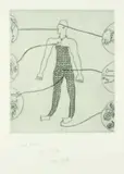 John Pule, Good Blood, etching, 22/30