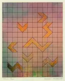 Mervyn Williams, Focus, lithograph, 8/2