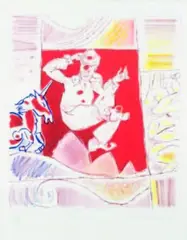 Alan Grimsdale, Passing by!, lithograph, 24/25