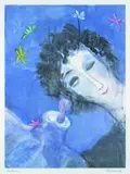 Judy Blanchard, Perfume - Excite, monoprint