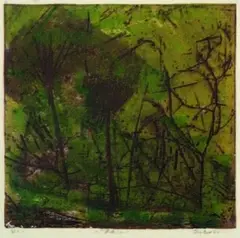 Elva Bett, The Forest, etching, 6/12