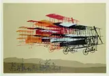 Ted Dutch, Flying Machine V, lithograph, 180/180