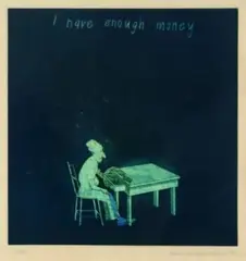 I have enough money by Denys Watkins, etching, 5/25, sold Sep 2010