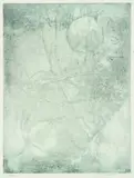 Elva Bett, Abstract Study, etching