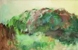 Emily Jackson, Hillside, Dunedin 1978, oil on board