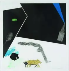 The Prowler by Denys Watkins, etching, 12/30, offered Sep 2010