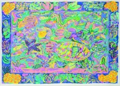 Marine Study by Ken Done, lithograph, 55/90, offered Sep 2010