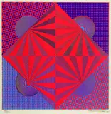 Mervyn Williams, Untitled - Prismatic Study, screenprint on rag paper, 32/50