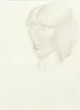 Anna Lois White, Portrait of Lenore Pigitt, graphite on paper