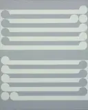Gordon Walters, Tirangi II, PVA and acrylic on canvas