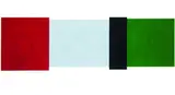 Journey Four (Small) 1986 (Version Two) by Milan Mrkusich, acrylic on card, four panels, offered Jul 2010